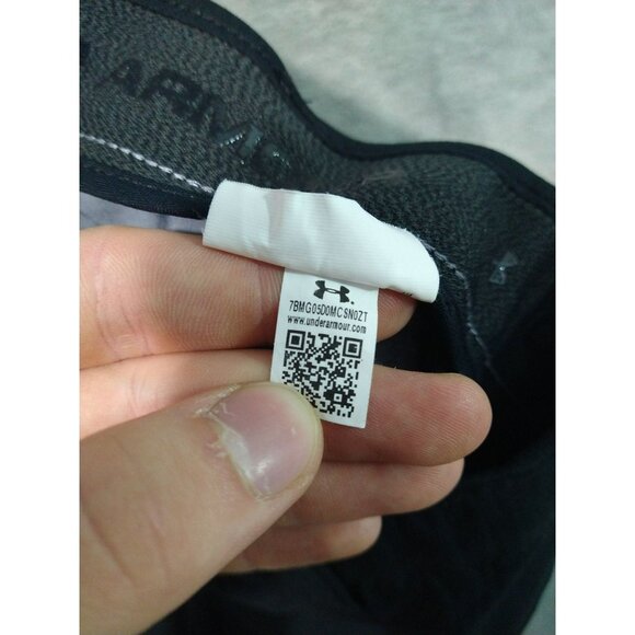 Under Armour UA Pants Mens 36x30 Black Showdown Golf Slim Leg Lightweight Golf - Picture 9 of 11